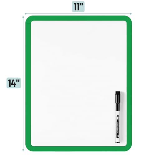 image for Mr. Pen- Dry Erase Board, 14” x 11” with a Black Dry Erase Marker,