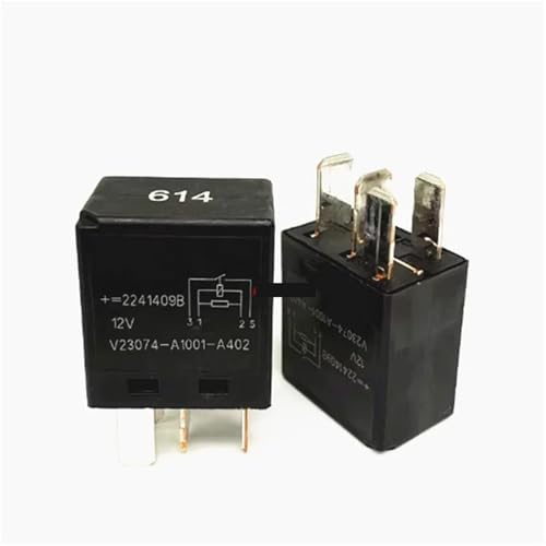 Relais 4 broches 12V DC V23074-A1001-A402 haute performance 30A pour commutation stable