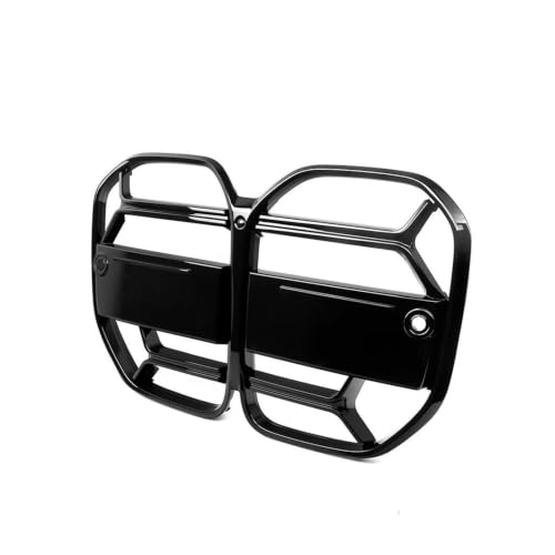 Grille calandre avant pour BMW Série 4 G22 G23 style CS 2021+ en ABS noir brillant