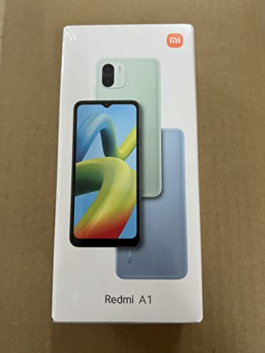 Xiaomi Redmi A1 Unlocked 4G Volte Cellphone,2Gb Ram + 32Gb Rom,6.52" Display, 8Mp Camera,5000Mah Battery With 10W Fast Charging Smartphone (Blue) #TOP5
