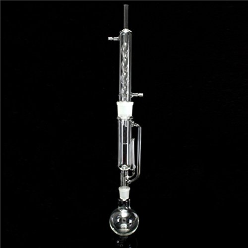 250 Ml Soxhlet Extractor Sphärischer Fettextraktor Mit 2 Flaschen Laborglas
