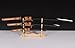 Lyuesword Full Functional Japanese Samurai Sword Set Katana Wakizashi Tanto Set 3 Piece Can Cut Tree