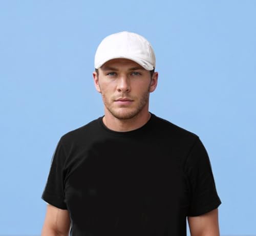 Image of KBETHOS Vintage Washed Distressed Cotton Dad Hat Baseball Cap Adjustable Polo Trucker Unisex Style Headwear