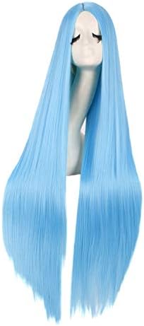 MapofBeauty 40 Inch/100 cm Fashion Straight Long Costume Anime Cosplay Anime Wig (Hot Pink)