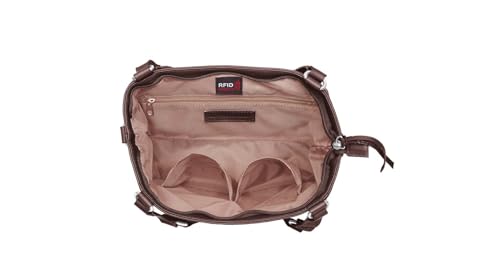 Bolso Gun Tote'n Mamas para mujer, color marrón miniatura 6