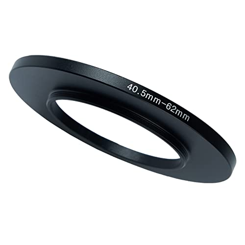 Image of 40.5mm to 62mm Step-Up Ring Filter Adapter for All Brands UV ND CPL Metal Ring Step-Up Rings Adapter Filter (40.5mm-62mm)
