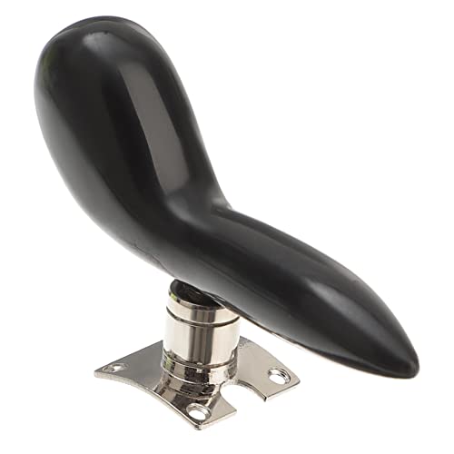 Levemolo Bassoon Hand Rest Handle Base Set Black Bassoon Hand Support Wrist Relief Pad for Bassoon Musicians