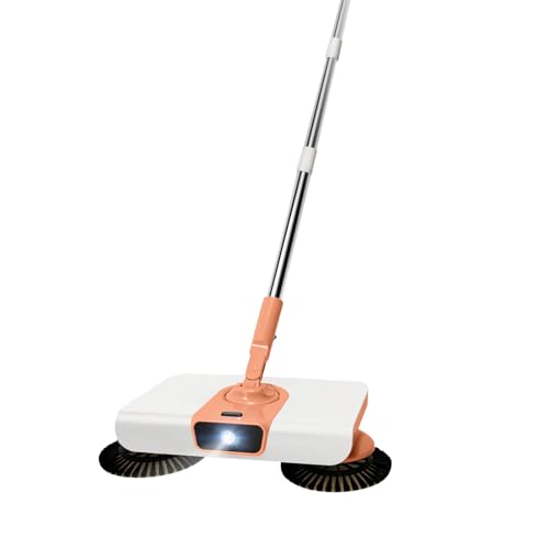 WHDEOY YJLYQF Besen- Und Kehrschaufel-Kombination, Kehrschaufel- Und Kehrschaufel-Set Mit Langen Griffen, Kombination Aus Aufrechter Kehrschaufel Und Kehrschaufelzubehör Für Die Haushaltsreinigung