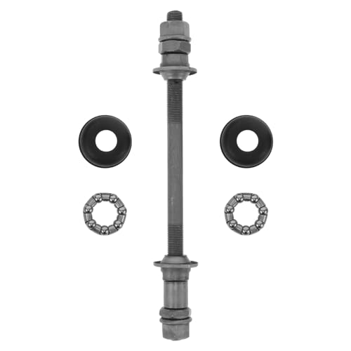 Ipetboom Mountain Bike Rear Axle Replacement Kit Metal Bike Wheel Bearings for Safe and Stable Riding Experience Easy Installation for Mountain Biking