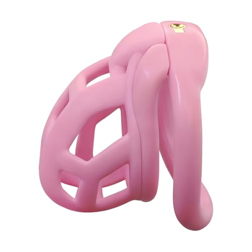 Pink Lightweight Resin Chastity Cage