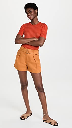 Image of Vince Women's Ribbed Elbow SLV Crew