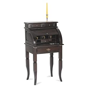 SIT-Möbel Antik Sekretär Akazie massiv Rolladen