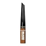 Revlon ColorStay 5-in-1 Semi-Permanent Brow Ink with Spoolie Brush, Waterproof, Transfer-Proof, Eyebrow Makeup, Easy to Remove, 351 Warm Brown Ink, 0.09 fl oz