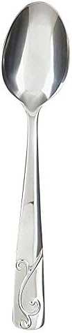 Cambridge Silversmiths Tula Frost 30-Piece Flatware Silverware Set, Service for 6, Includes Forks/Spoons/Knives