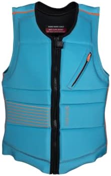Ronix Coral Women's CE Approved Impact Vest, Aqua Blue, Large