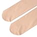Medias de Ballet para Niños y Adultos (Small(5-8 años), 2 Pares Beige)