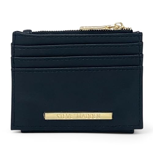 Image of Steve Madden BHayden Wallet (Black Quilted w / Gold, One Size)