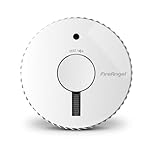 FireAngel Optical Smoke Alarm with Escape Light - FA6611-R 10-Year Smoke Alarms for Home with 3-Year Replaceable Batteries - Early Smoke Detector Fire Alarm - ST-623E Replacement - White