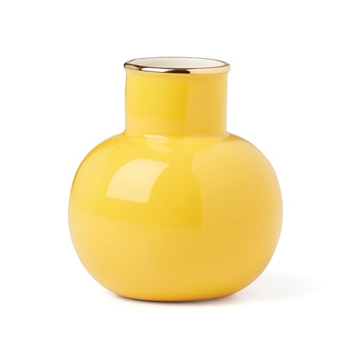 Kate Spade New York Yellow Make It Pop Small Vase 0.68