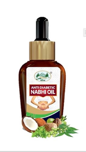 Image of Anti Diabetic Nabhi Oil Ayurvedic Navel Therapy Oil for Blood Sugar Management 30ml