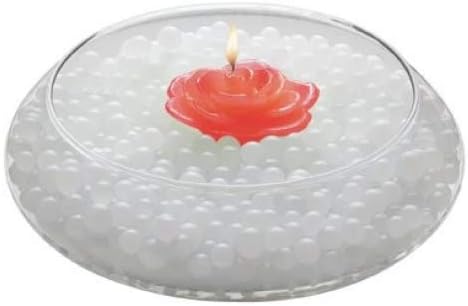 Vase Filler Gel Beads WHITE - 4oz Makes 3 Gallons - Water Storing Gel