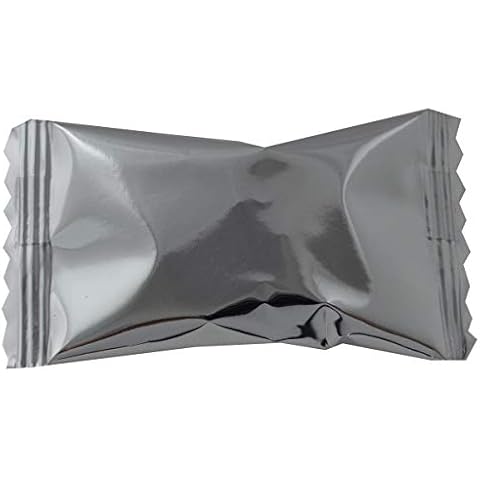 Party Sweets By Hospitality Mints Metallic Silver Buttermints, 7-Ounce Bags (Pack of 6) Cover