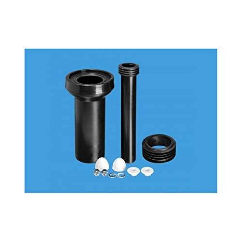 Mcalpine Universal WC Frame Inlet & Outlet Connector Kit Wall Hung