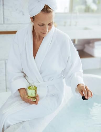 Olverum Bath Oil  Luxury Muscle Soothing Bath Oil  Highly Concentrated Blend of Pure Essential Oils  Best Relaxing Bath Oil Women and Men  Natural Vegan Green Wellness (125ML)