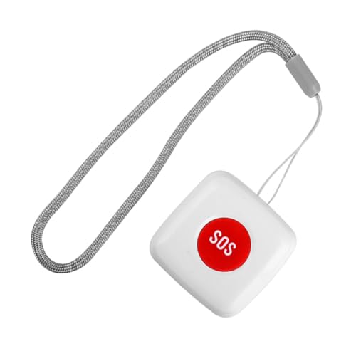 iplusmile Pulsante Wireless Sos Emergenza per Anziani con Allarme Caduta e Chiamata Assistente Collegamento Smart Ospedale e Strutture Sanitarie