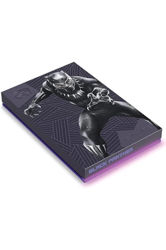 Image of Seagate Black Panther SE FireCuda External HDD - USB 3.2, Customizable RGB LED Magenta, Works with PC, Mac, PlayStation, and Xbox, with 3-yr Data Recovery Services (STLX2000401)