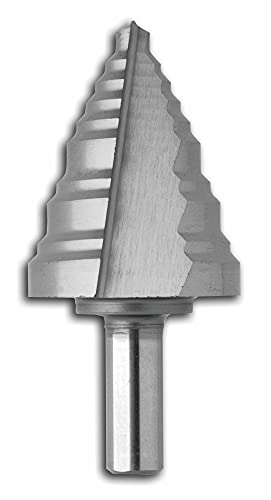 BOSCH SDH10 1/4 In. to 1-3/8 In. High-Speed Steel Step Drill Bit BOSCH SDH10 1/4 In. to 1-3/8 In. High-Speed Steel Step Drill Bit
