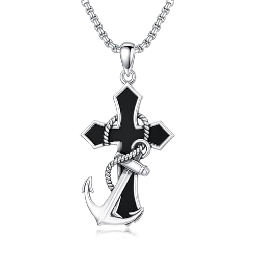 (*)様 クライミー オニキス クロスネックレス クライミー ネックレス クロス オニキス エゴトリッピング