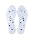 2 Pairs Acupressure Magnetic Massage Foot Therapy Reflexology Shoe Insoles, Breathable Deodorant Anti-Sweat Comfort Foot Therapy Reflexology Pain Relief