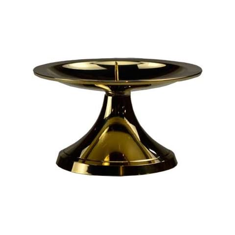 CircuitOffice Brass Spike Votive Candle Holder, for Candle Burning, Decoration, Wicca, Altars, Gift, Item Display Cover