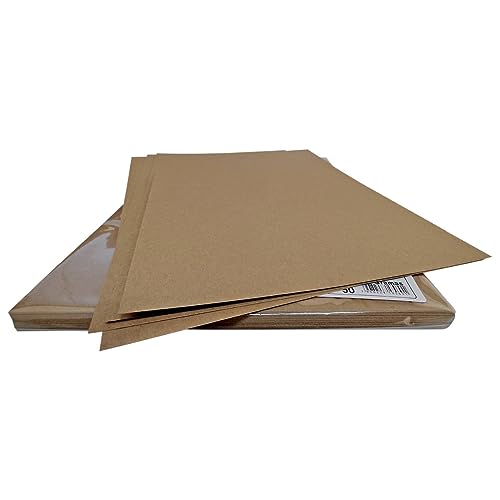 Papel Kraft A4 180g Pardo Natural Masterprint com 100 Folhas