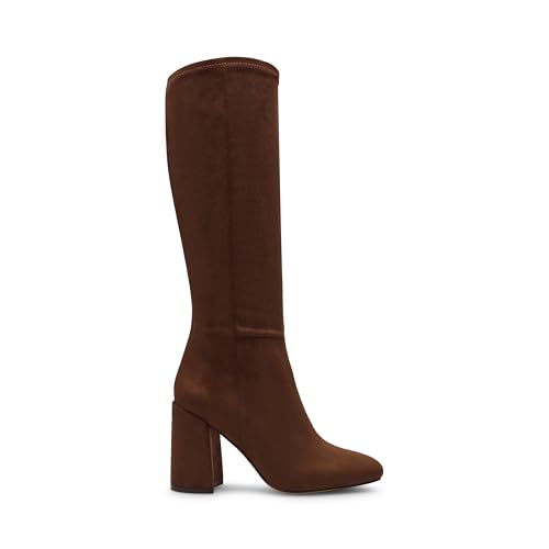 Steve Madden Women's Lizah Fashion Boot, Chocolate, 9.5
