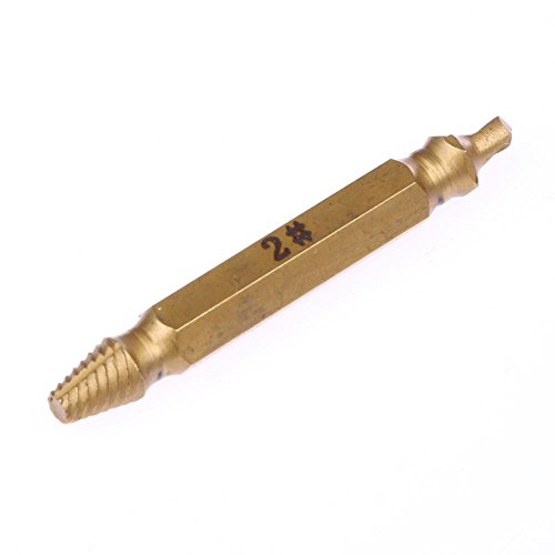 Conjunto de 4 peças de ferramentas de remoção de brocas de extrator de parafusos