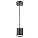 WAC Lighting PD-W2605-BK Tube Outdoor LED Pendant Fixture, One Size, White/Black