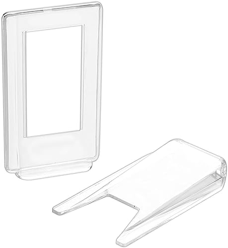 TERDEWE （10 Pack） Adjustable for angle Acrylic Display Stand for Plate, purses,clutch bags,Pictures, Platter, Book, tableware and stationary,gameboy handhelds & N64 controllers,cards - Image 5