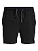 Produktbild JACK & JONES Herren JpstFiji JjSwim Spicelogo Ly Sn Badeshorts, Farbe:Schwarz, Größe:M