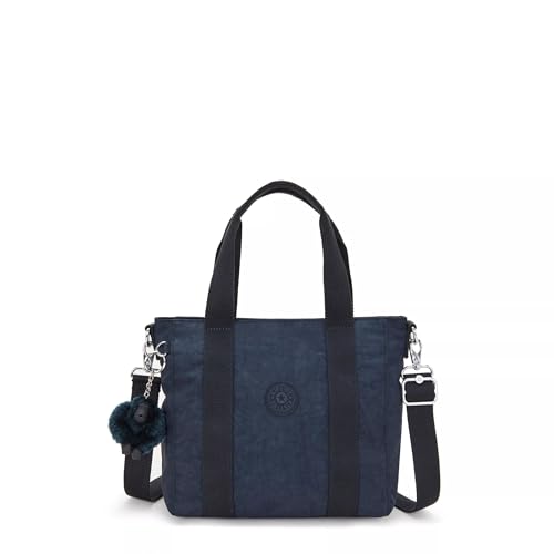 Kipling Damen Asseni Tote Bag Mini-Tragetasche, Blue Bleu 2