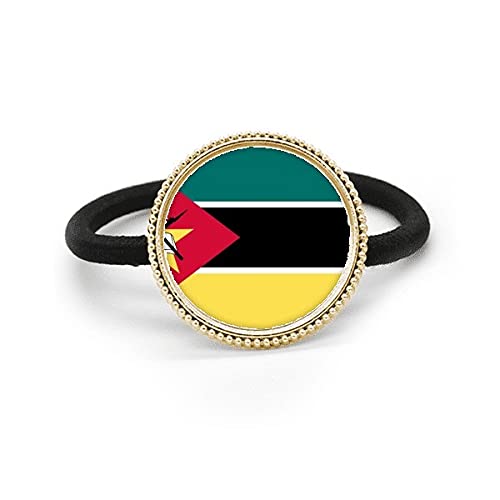 Bandera de Mozambique en diadema cómoda para eventos culturales y fiestas