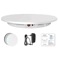 Gemotoriseerd Roterend Display, 5,9 Inch 360 Graden Elektrisch Draaibaar Displaystandaard met Afstandsbediening voor Fotografieproducten en Shows (Zwart