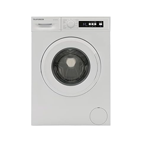 Telefunken W-6-1200-W Waschmaschine mit LED Display Cover