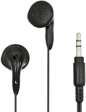 Egghead® Stereo Earbud with Foam Ear Cushions, 4-Foot PVC Cord, 3.5mm TRS Plug, Budget-Friendly, Ideal for Everyday Audio Use, Pack of 50 image 3