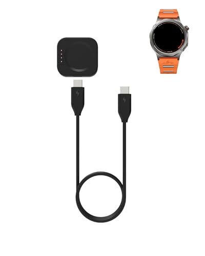 Câble de charge pour Oppo Watch X3 station magnétique stable USB noir antichoc
