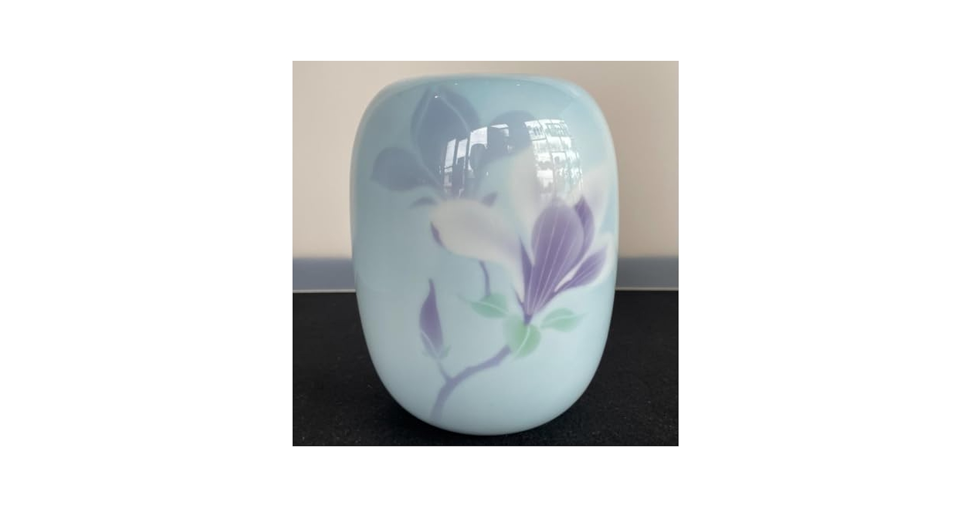 深川製磁 - 深川 製磁 花瓶 木蓮 もくれん 平和型 6号 花生 花文 水色 ブルー 美品 Amazon.co.jp: 深川 製磁 花瓶 木蓮 もくれん 平和型 6号 花生