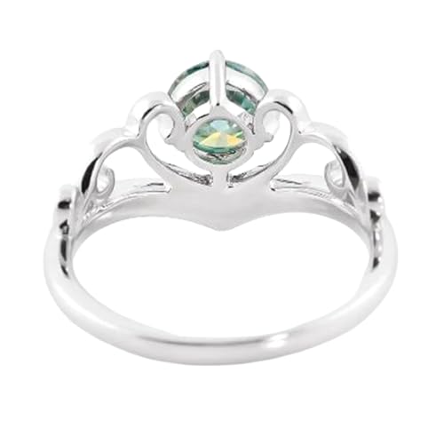 Bague moissanite DEF-VVS et argent massif 925, éclat joaillerie de prestige