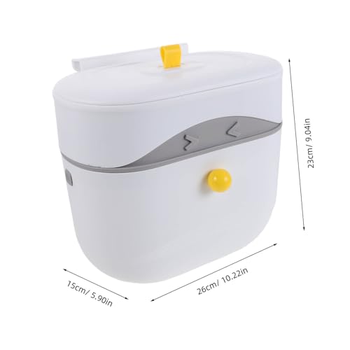 Caneca de basura para cocina colgante Garneck con tapa miniatura 2