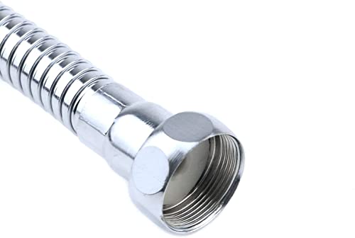 Image of Sink Faucet Sprayer Attachment 360 Rotatable Kitchen Tap Extender Head Replacement Anti-Splash Faucet Nozzle Head with Hose and Universal Connector, 2 Mode (Silver)